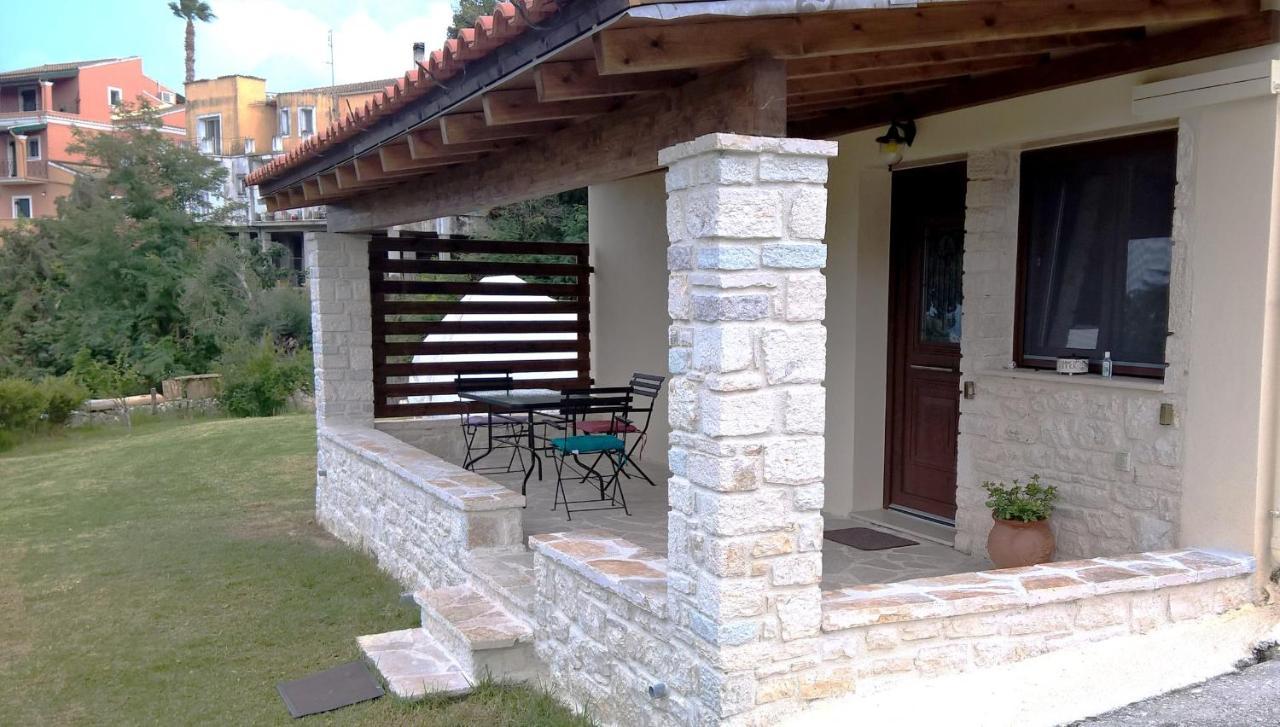 Stone Studio In Nature With View To Corfu Town! Evropouloi Ngoại thất bức ảnh